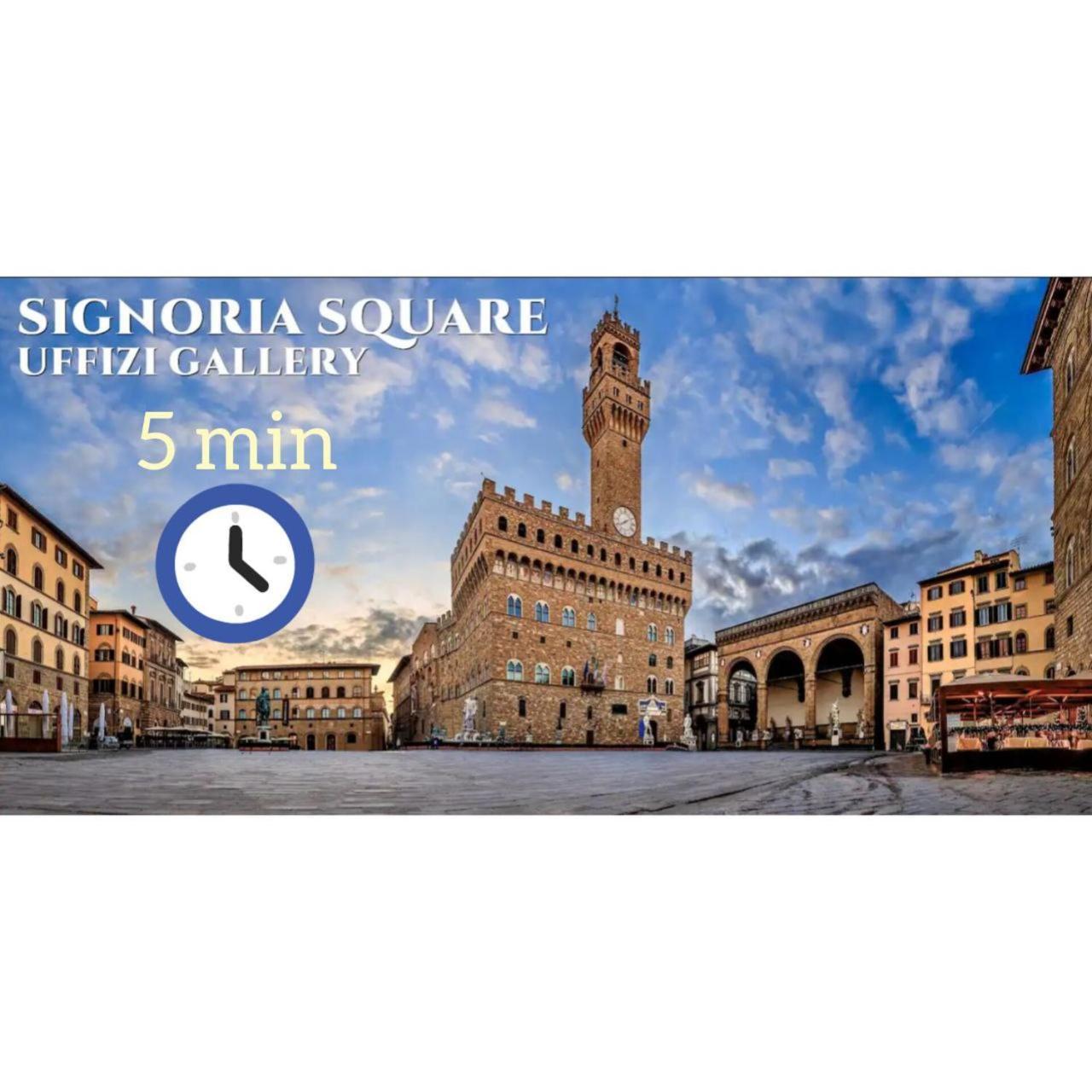 5 Min Dagli Uffizi Suite Wifi Confort Φλωρεντία Εξωτερικό φωτογραφία
